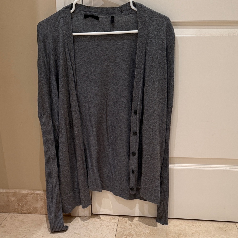 ATM Anthony Thomas Melillo Charcoal Cardigan